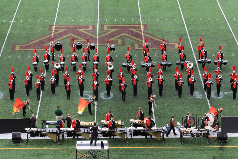 Colt Cadets performing in Minneapolis, Minnesota.