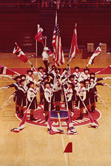 1976 Colts Color Guard